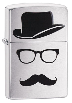 Zippo Invisible Man Brushed Chrome 28648