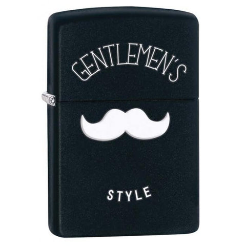 Zippo Gentlemen's Style Black Matte 28663