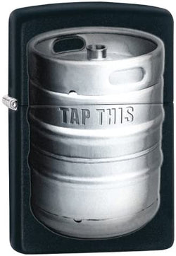 Zippo Kegger Black Matte 28665