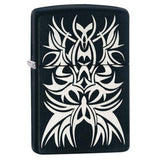 Zippo Tattoo Mark Black Matte 28686