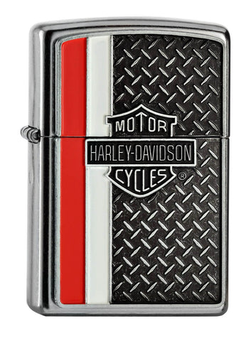 Zippo Harley-Davidson Logo Emblem Street Chrome 28732