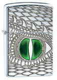 Zippo Armor Dragon Eye Epoxy Inlay High Polish Chrome 28807