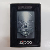 Zippo Harley-davidson Skull Black Matte 28813