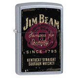 Zippo Jim Beam Vintage Logo Street Chrome 28841