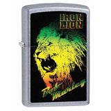 Zippo Bob Marley Iron Lion Street Chrome 28844