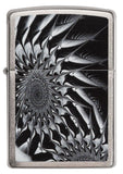 Zippo Metal Abstract Brushed Chrome 29061