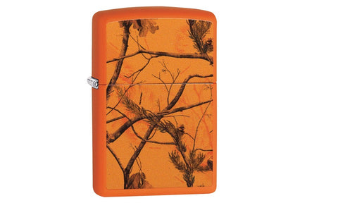 Zippo Realtree AP Blaze Pocket Lighter, Orange Matte 29130