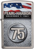 Zippo Pearl Harbor 75th Anniversary Brushed Chrome 29176