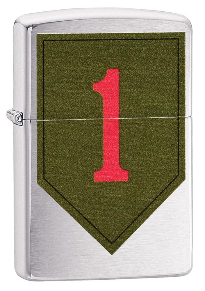 Zippo U.S. Army 1st Infantry 29182 - Free Shipping - Real