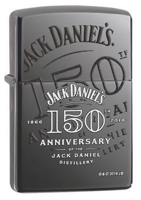 Zippo Jack Daniel's 150th Anniversary Black Ice 29188