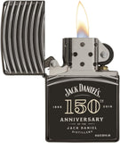 Zippo Jack Daniel's 150 Anniversary Armor Black Ice 29189