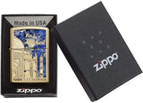 Zippo Taj Mahal High Polish Brass Pocket Lighter 29245
