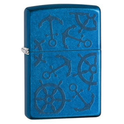 Zippo Nautical Cerulean Pocket Lighter 29251