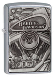 Zippo Harley-Davidson Motor Flag Emblem Street Chrome 29266