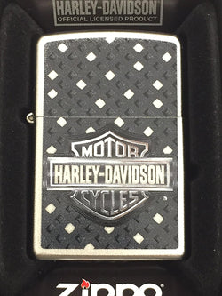Zippo Harley-Davidson Logo Satin Chrome 29284