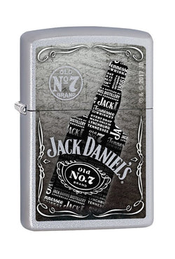 Zippo Jack Daniel's Old No. 7 Satin Chrome 29285