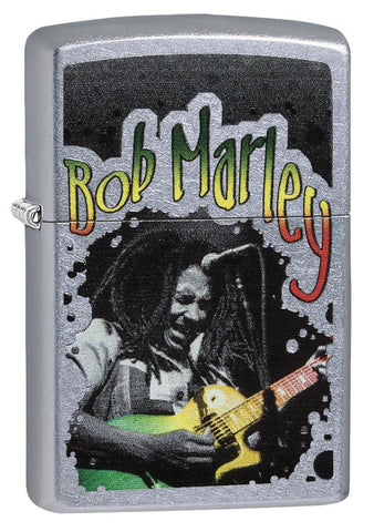 Zippo Bob Marley Street Chrome 29307
