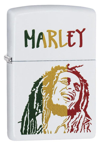 Zippo Bob Marley White Matte 29308
