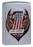 Zippo Harley-Davidson One Street Chrome Pocket Lighter 29347