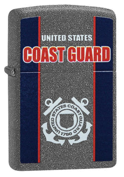 Zippo Coast Guard Iron Stone 29386