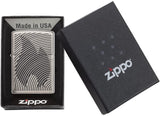 Zippo Illusion Flame Brushed Chrome 29429