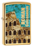 Zippo Roman Colosseum High Polish Brass 29497