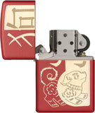 Zippo Year of the Dog Red Matte 29522