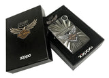 Zippo Harley-Davidson 115th Anniversary Black Ice Engraved 29556