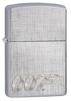 Zippo linen Weave James Bond Pocket Lighter 29562