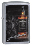 Zippo Jack Daniel's Whiskey Bottle & Barrels Pocket Lighter 29570
