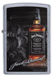 Zippo Jack Daniel's Whiskey Bottle & Barrels Pocket Lighter 29570