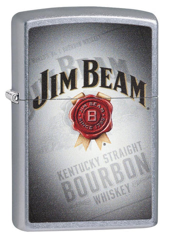 Zippo Jim Beam Kentucky Straight Bourbon Pocket Lighter 29571