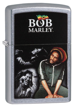 Zippo Bob Marley with Flag Pocket Lighter 29572