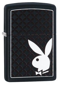 Zippo Playboy black & White Rabbit Pocket Lighter 29578