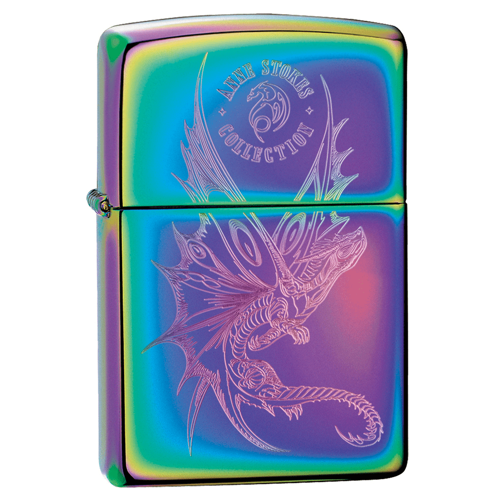 Zippo Anne Stokes Dragon Spectrum Pocket Lighter 29586 – Real Guts Outdoor