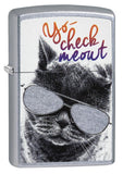 Zippo Cat with Glasses Pocket Lighter 29619