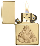 Zippo Laughing Buddha Pocket Lighter 29626