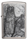 Zippo Bear Vs. Wolf Pocket Lighter 29636