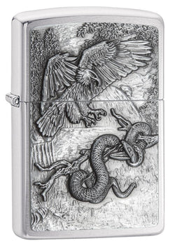 Zippo Eagle Vs. Snake Pocket Lighter 29637