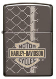 Zippo Harley-Davidson Black Ice Windproof Lighter 29737