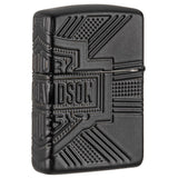 Zippo Harley-Davidson Armor Black Matte 2020 Collectible Pocket Lighter 49176