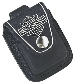 Zippo Harley-Davidson Lighter Leather Pouch with Loop Black HDPBK